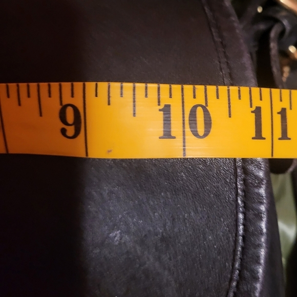 Vintage COACH FLETCHER Crossbody Black Leather Saddle Bag Shoulder Purse 4150 - Picture 16 of 16